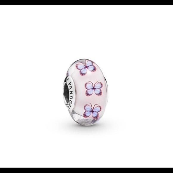 Pandora BUTTERFLY Murano GLASS CHARM, 797893 - Picture 1 of 5